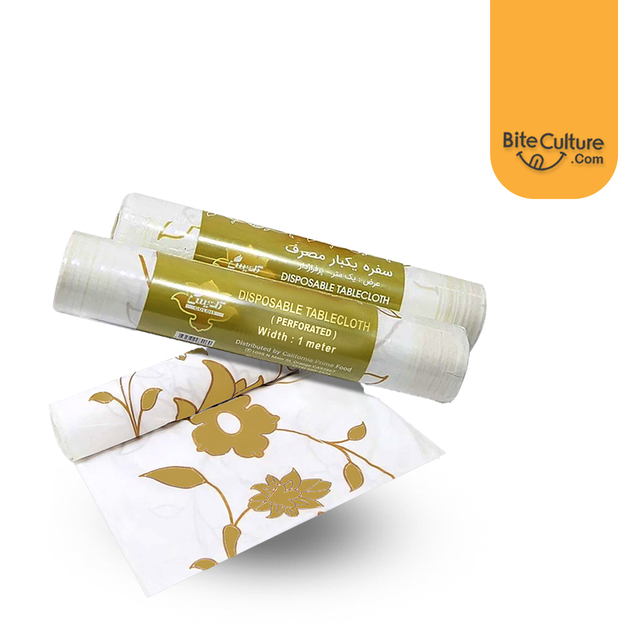 Goldis-Disposable Table Cloth-Width 1 m Perforated