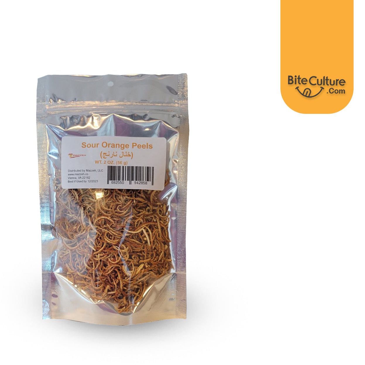 Slice Sour Orange Peels 2 Oz 56 Gr