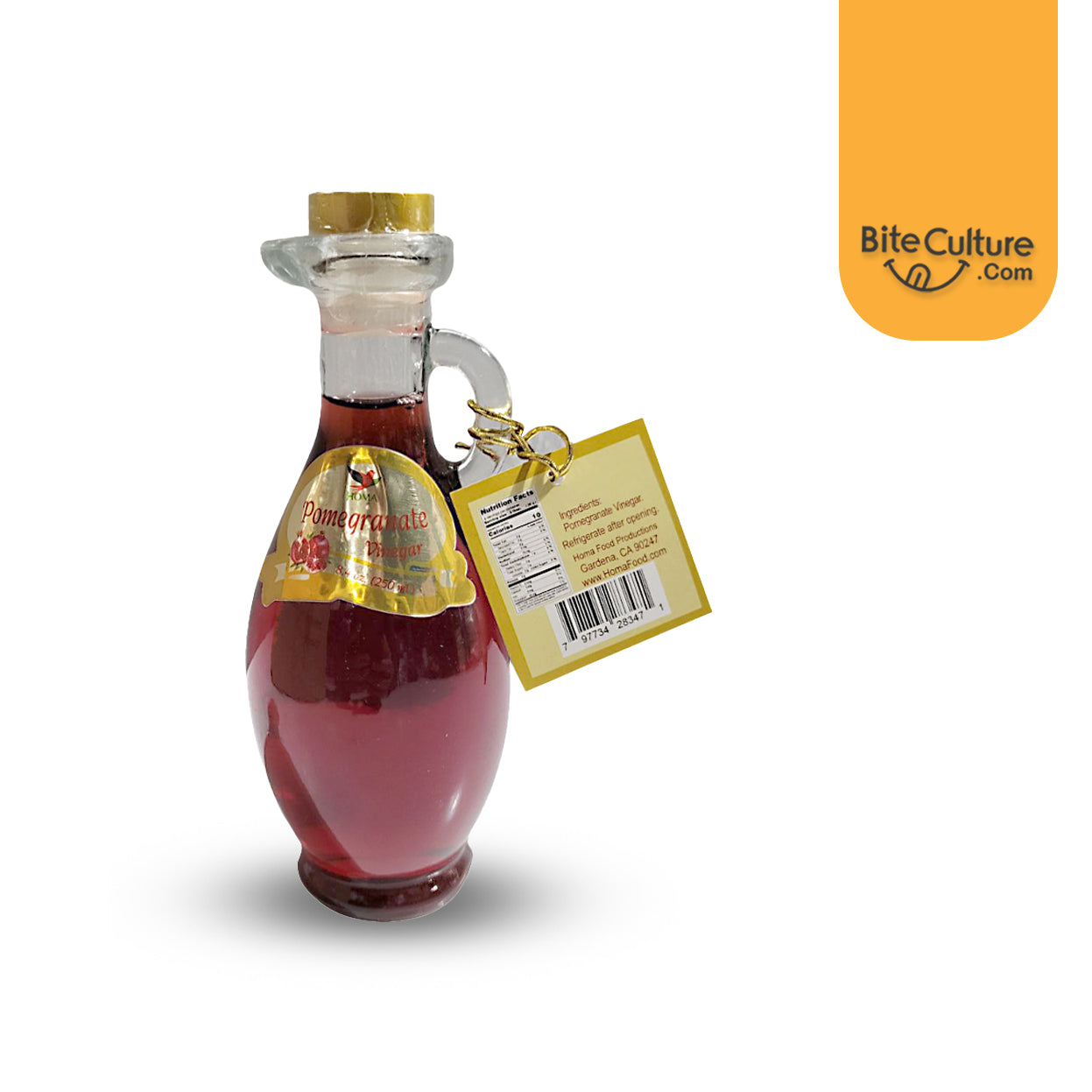 Homa-Pomegranate Vinegar 8.4 Fl Oz 250 ml