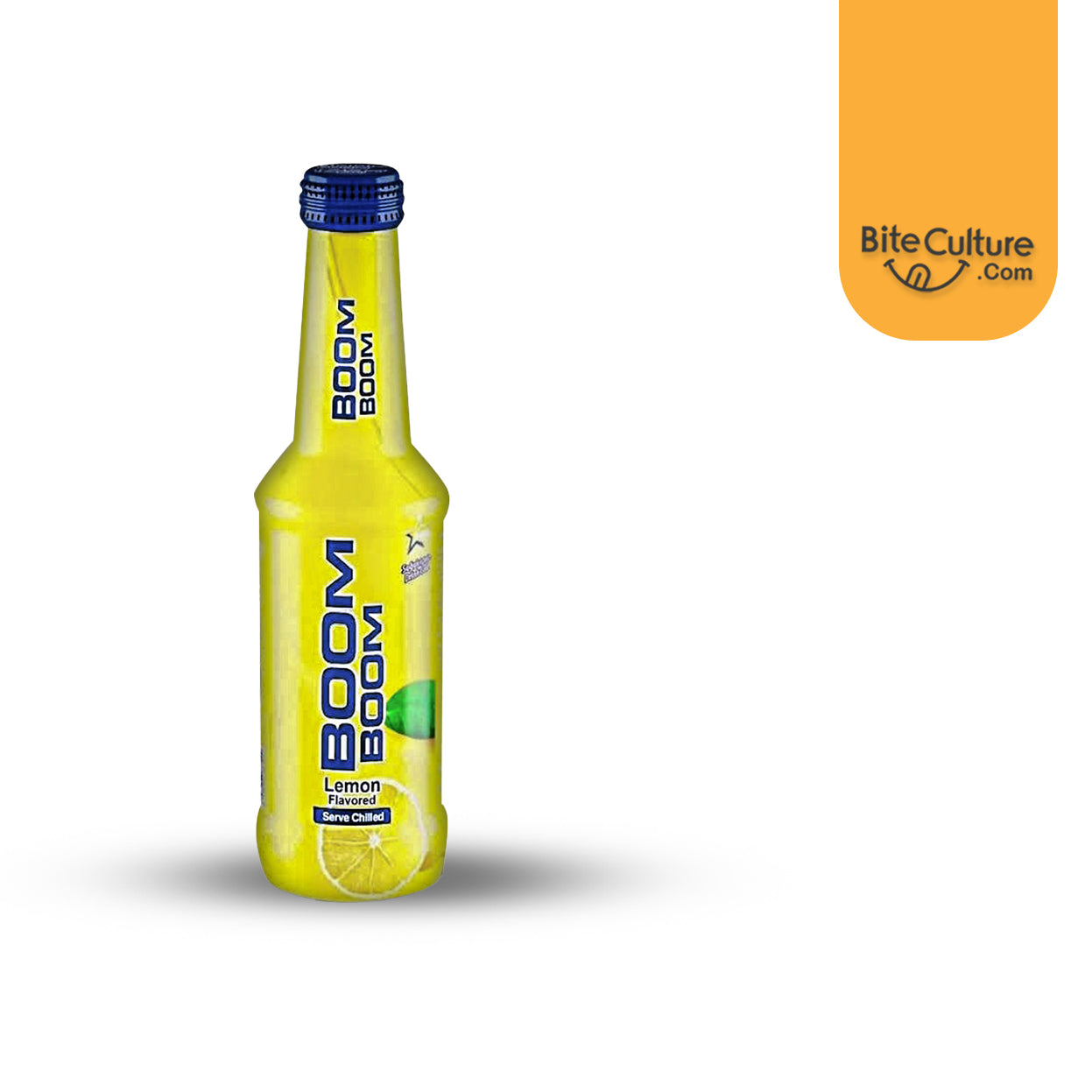 BoomBoomStar-Lemon Flavored Carbonated Drink 250 ml (8.5 Oz)