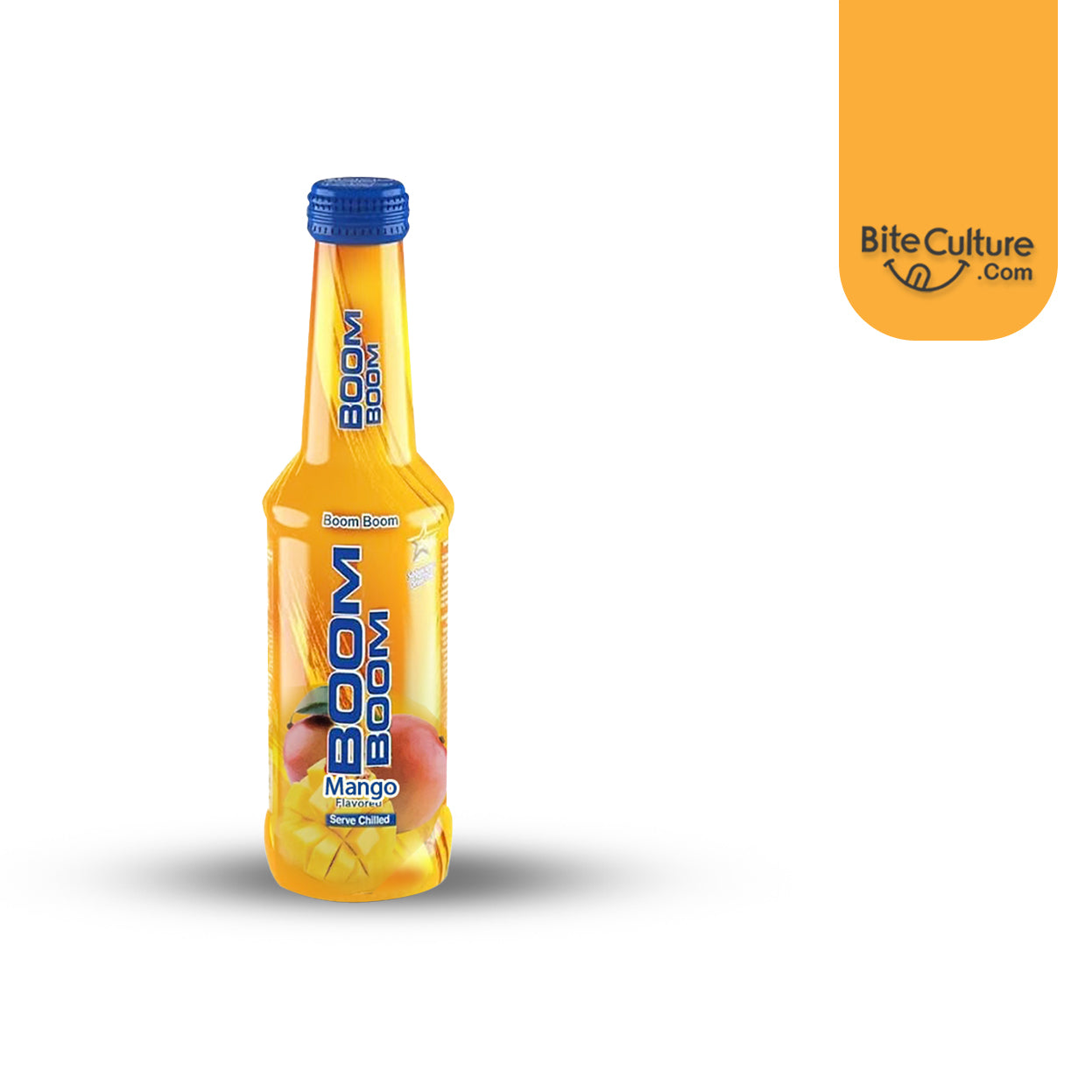 BoomBoomStar-Mango Flavored Carbonated Drink 250 ml (8.5 Oz)