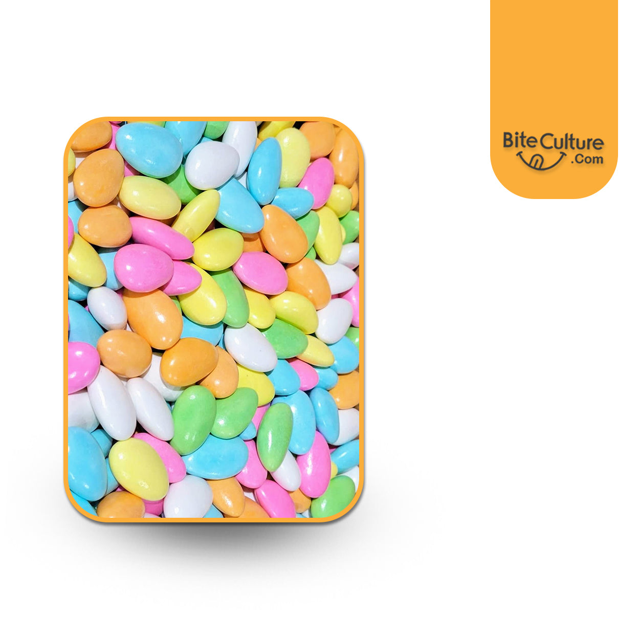 Colored Jordanian Almond Candies Mix 5 Lb