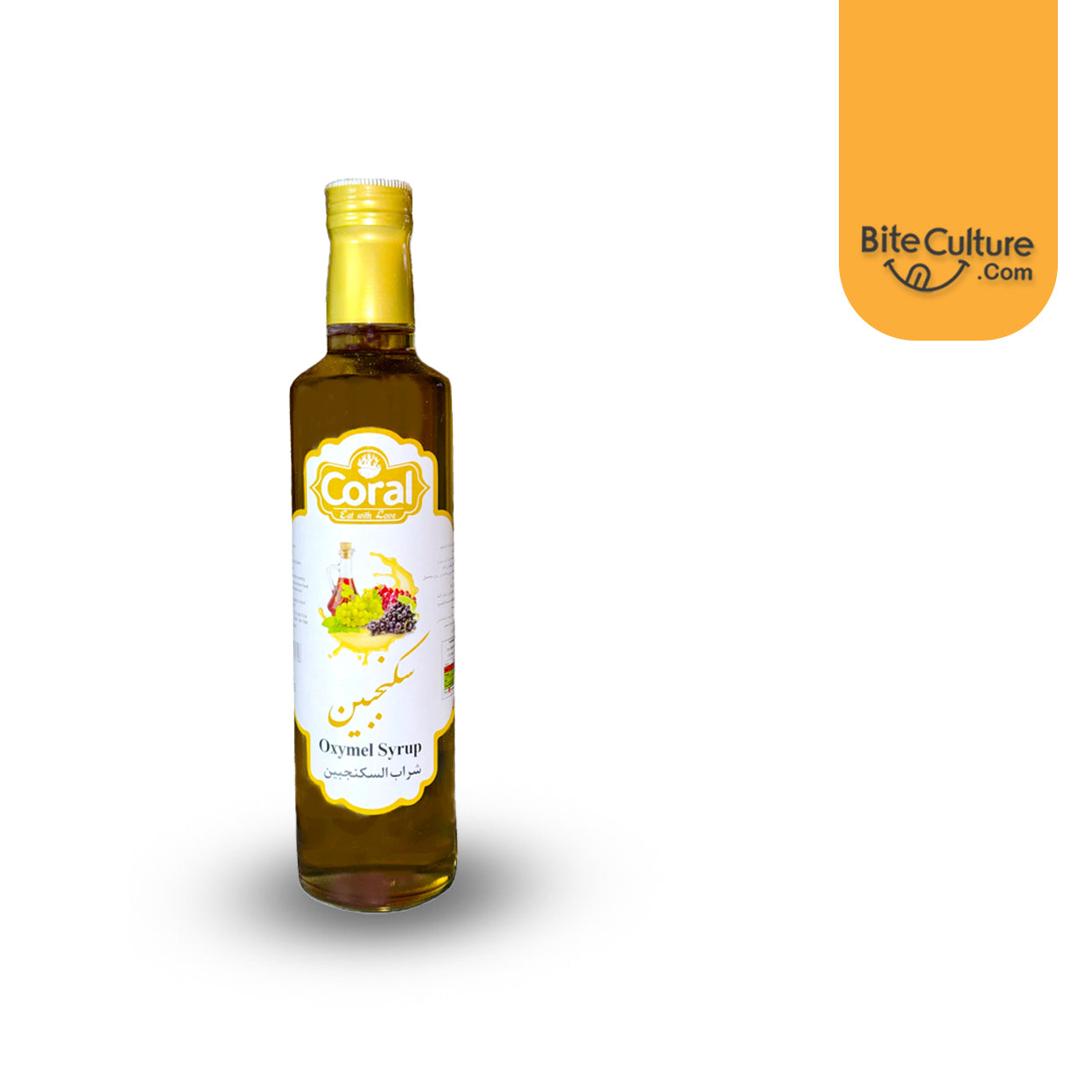 Coral-Oxymel Syrup Sekanjebin 16.9 Oz 500 ml