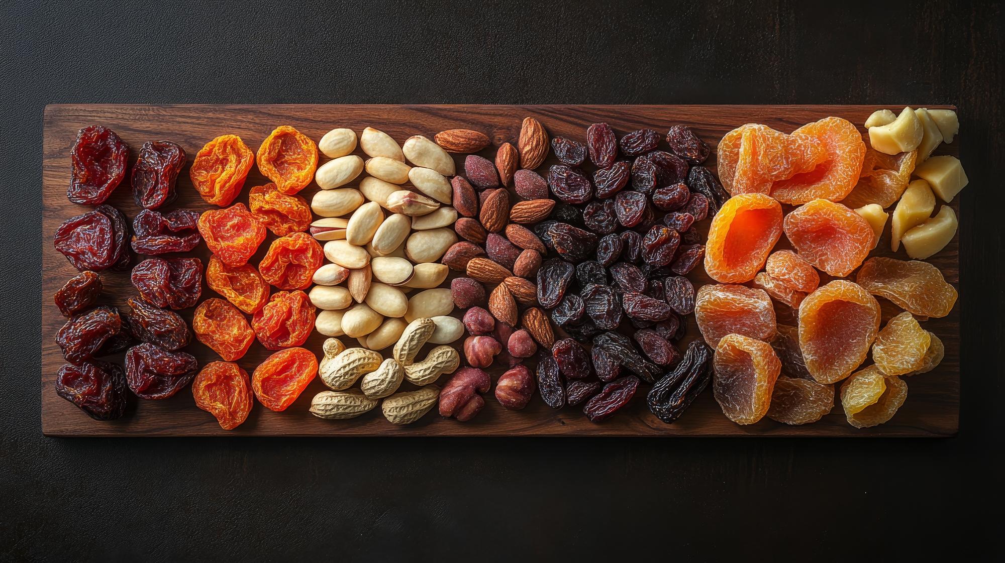 Dried fruits banner