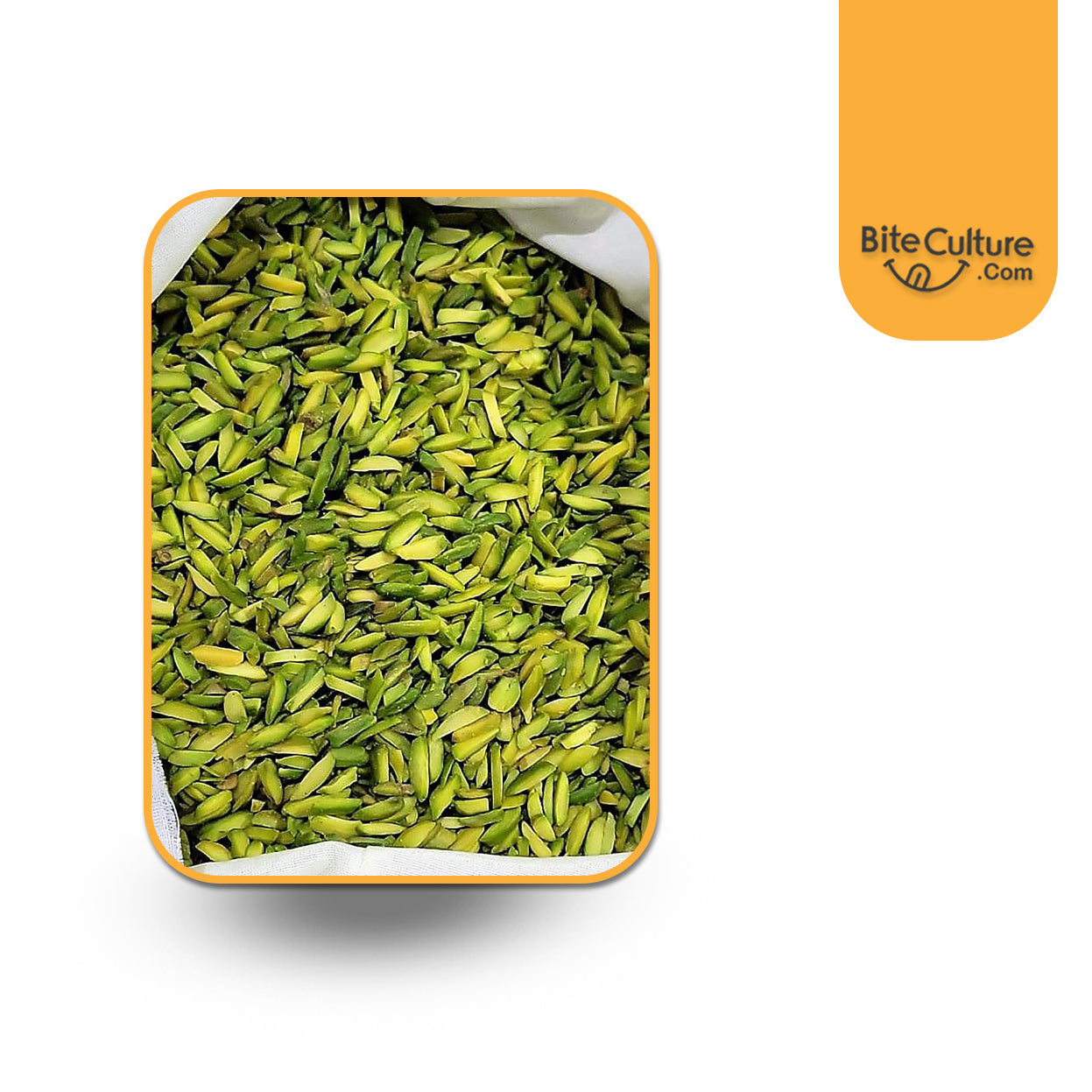 Slivered Pistachio Natural 10 Kg 22 lb