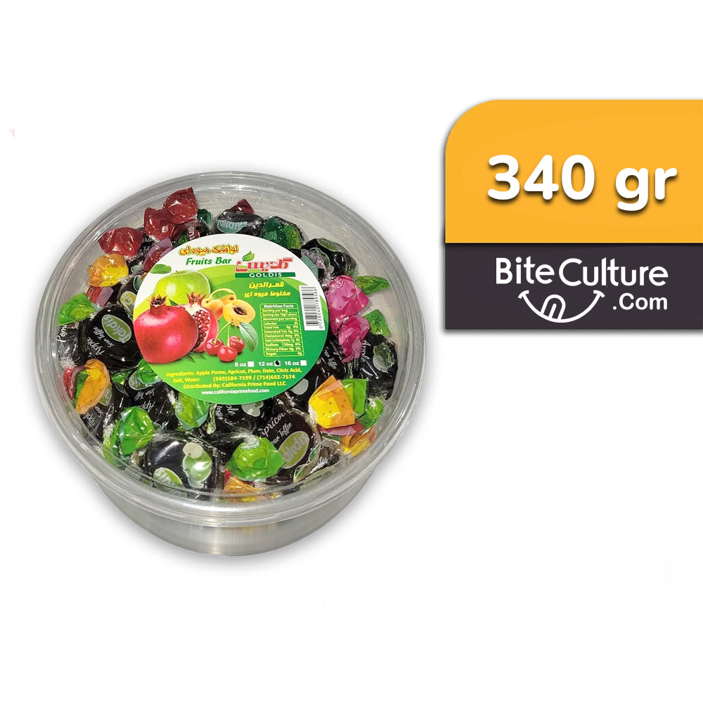 Goldis-Fruit Bar-Loghmeie Lavashak 12 Oz 340 Gr