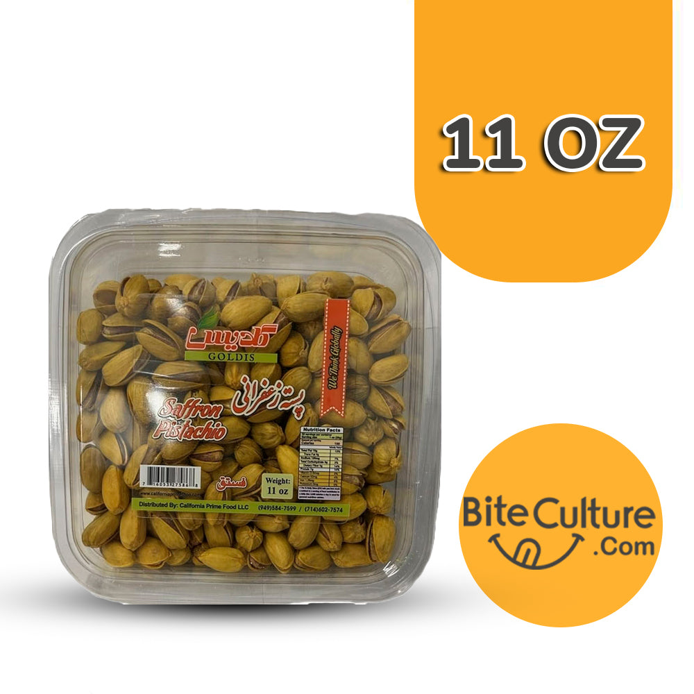 Goldis-saffron Pistachio 11 Oz  312 Gr