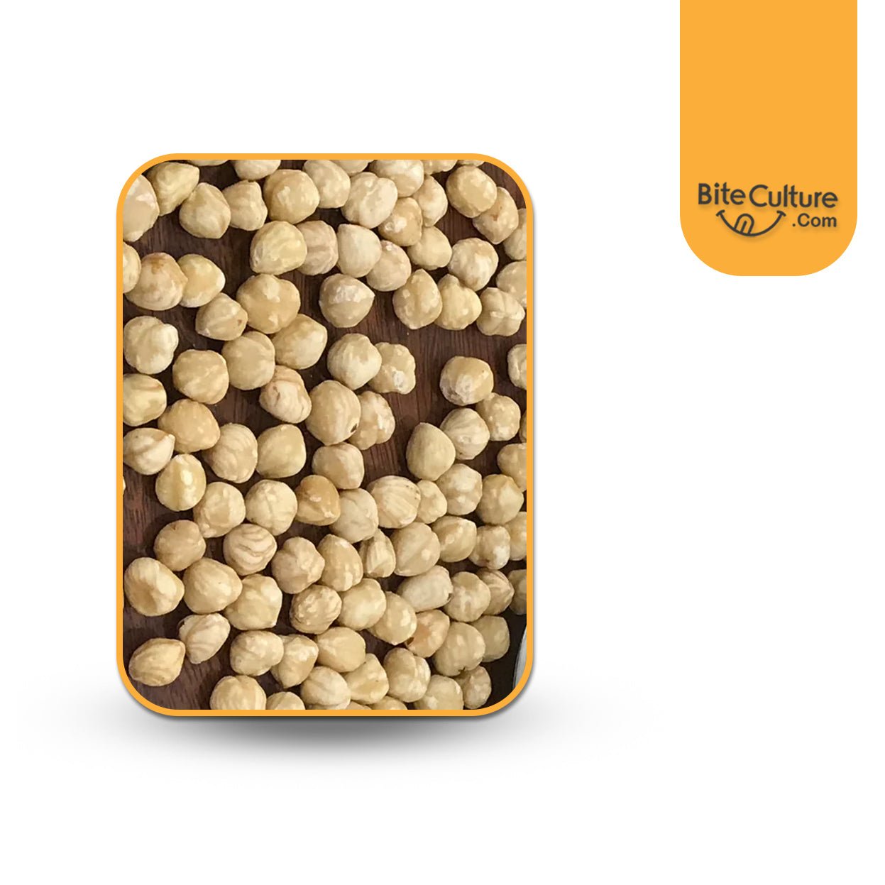 Hazelnuts Raw Blanched-1 LB