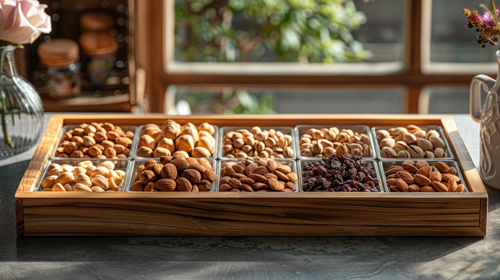 Nuts seeds banner