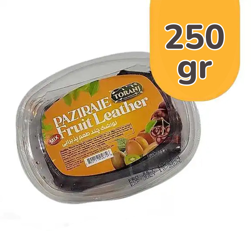 Toranj-Paziraie Fruit Leather-Lavashak-9 oz 250 Gr