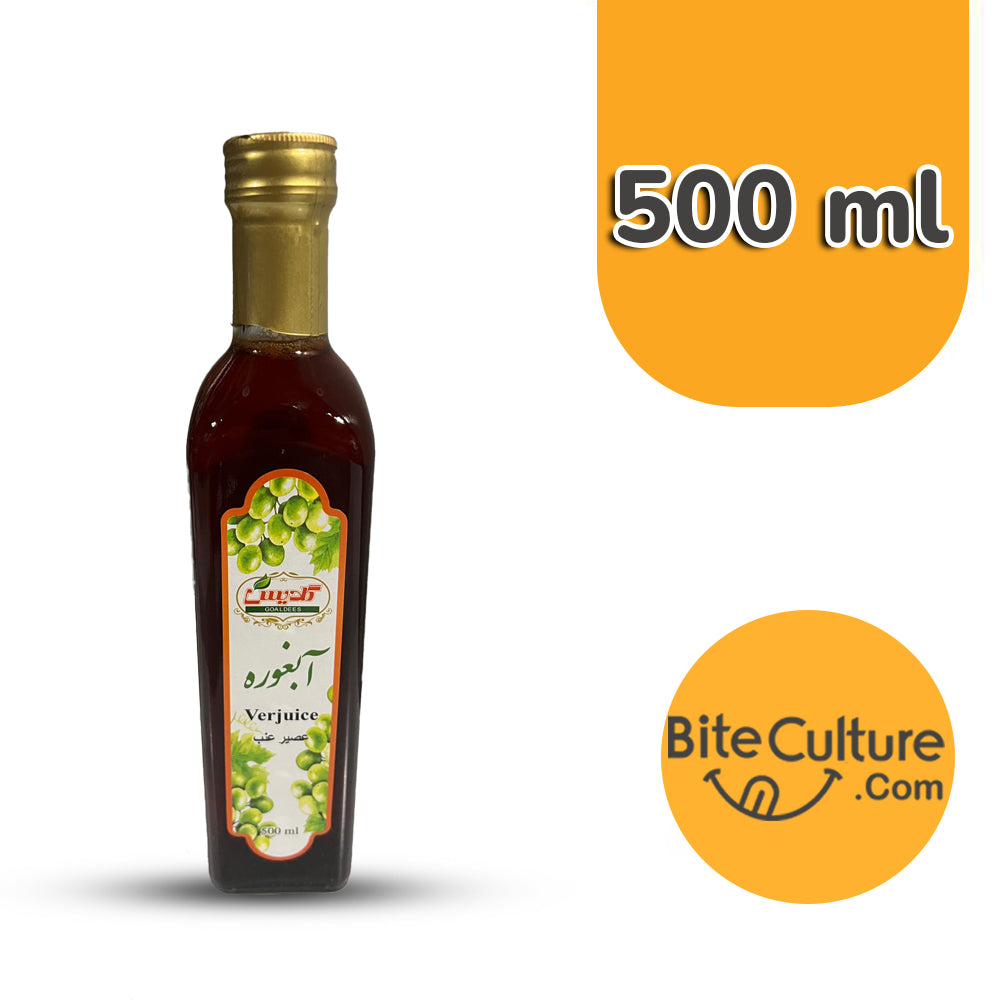 Goldis-Juice Verjuice Unripe 450 ml 15.2 Fl Oz-Pack of 12