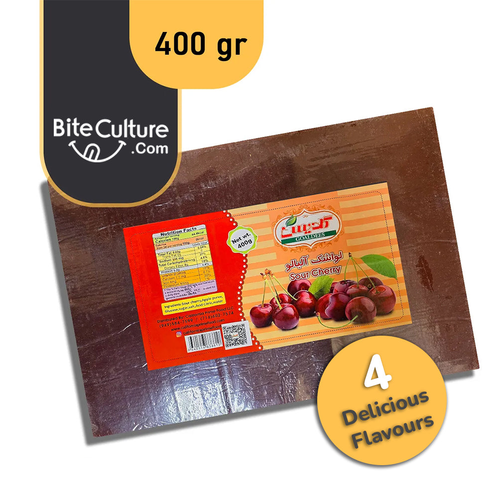 Goldis-Lavashak-4 Flavours-400 Gr