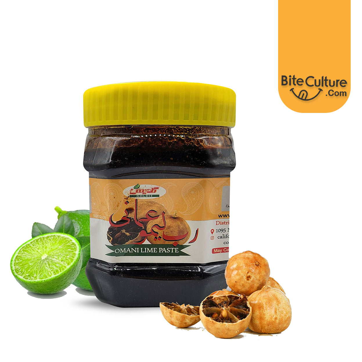 Goldis-Amani Lime Paste 500 Gr