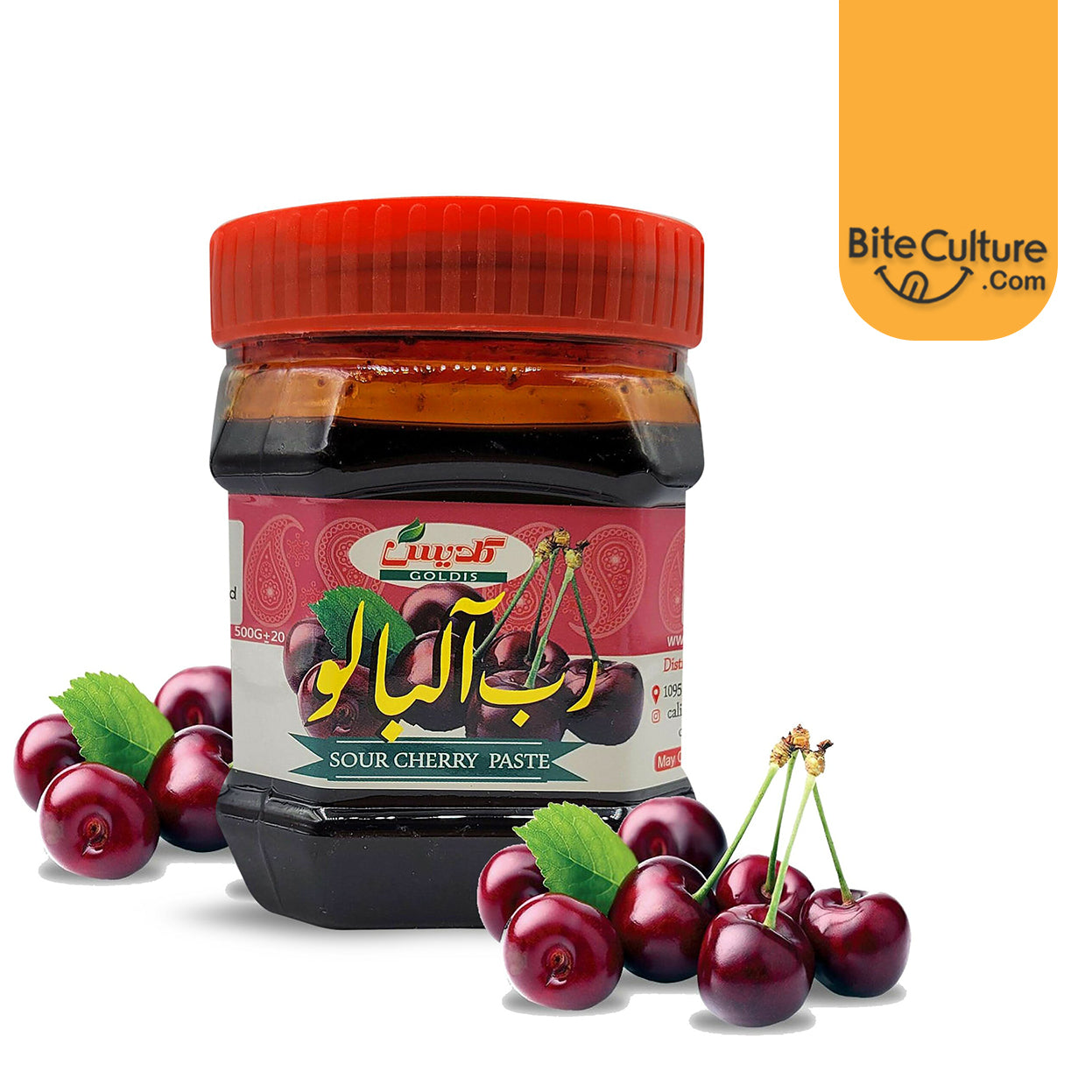 Goldis-Sour Cherry Paste 500 Gr