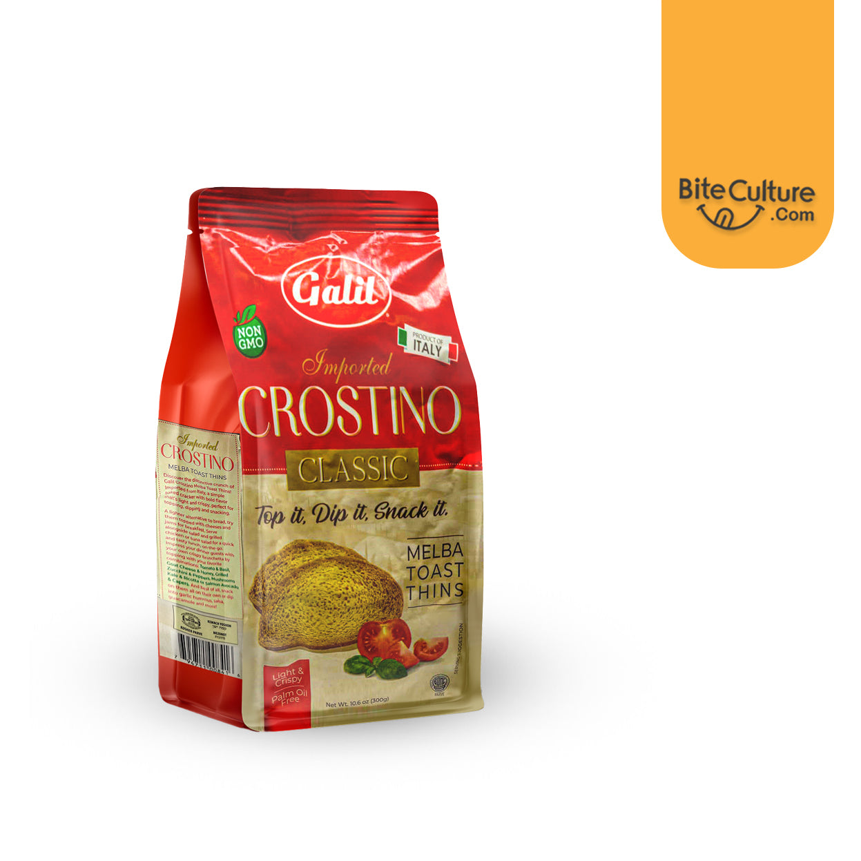 Galil-Melba Thins Toast-10.6 Oz 300g