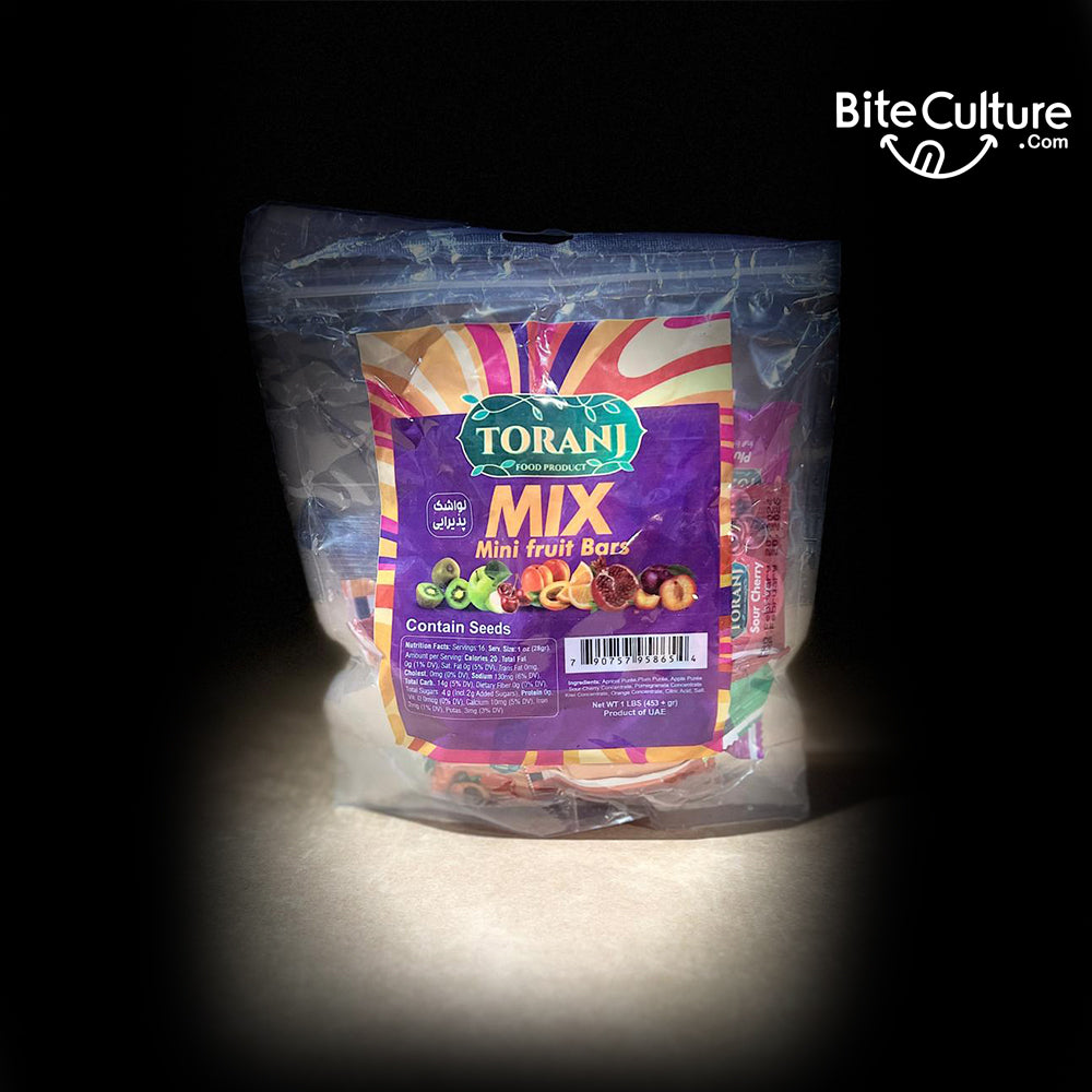 Toranj Mix Paziraie Friut Roll Bites 1 lb