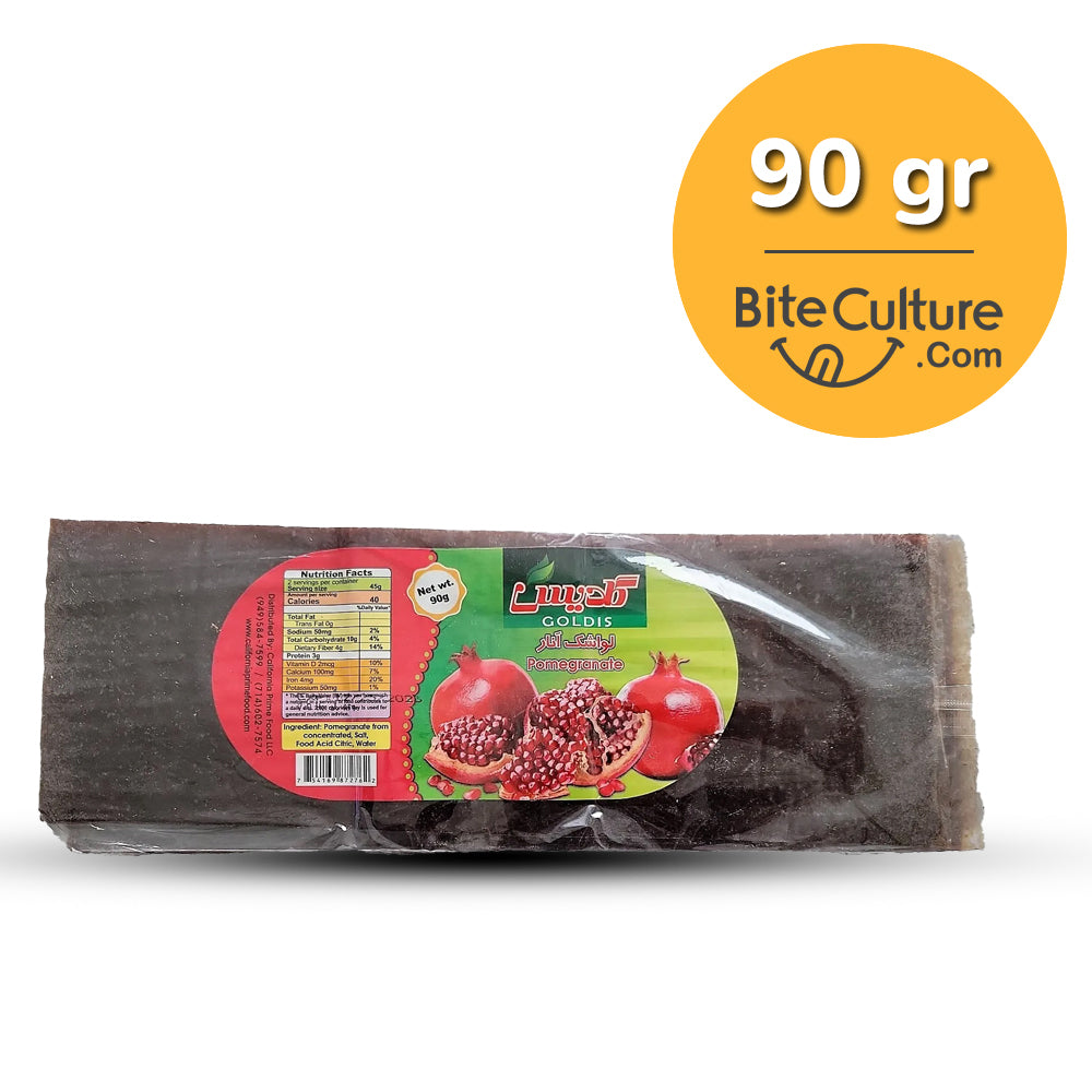 Goldis-Fruit Roll-Lavashak-6 flavours- 90 gr