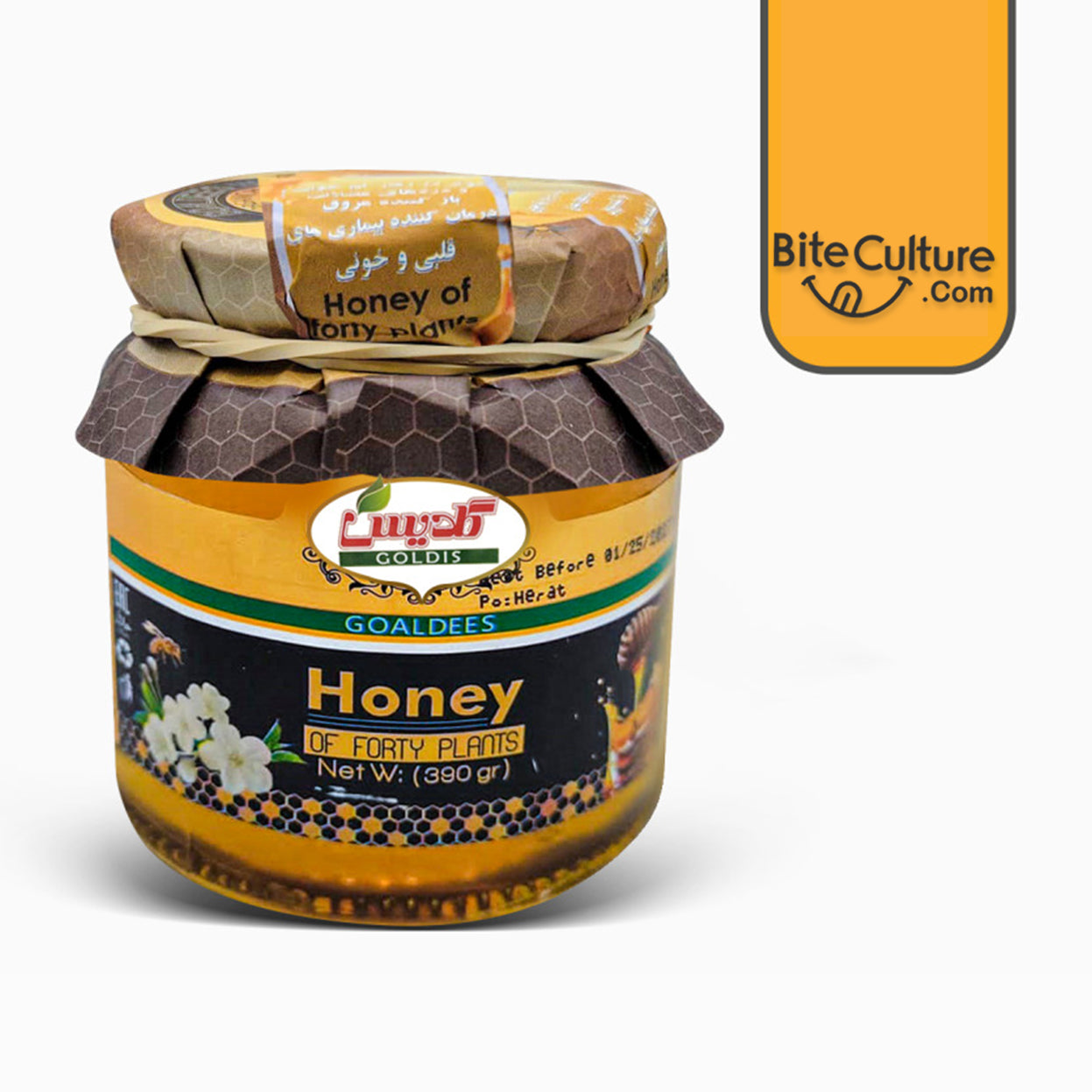 Goldis-Natural Honey 390 Gr