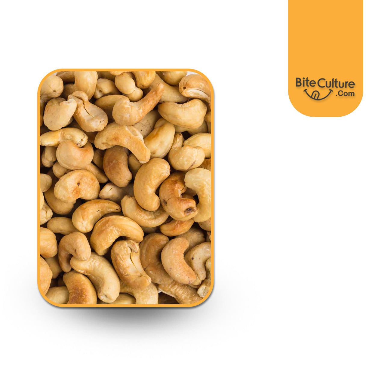 Cashews Roasted No Salt - 1 LB