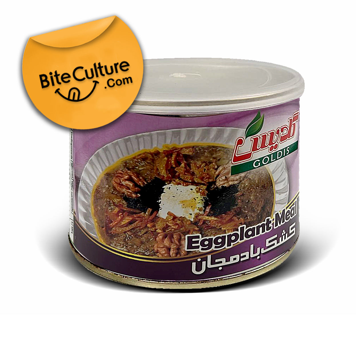 Goldis-Can Eggplant Meal-Kashk Bademjan- 480 Gr