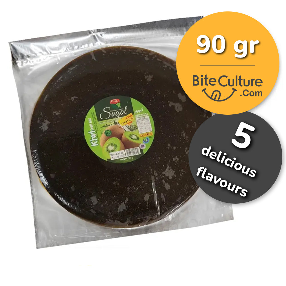 Sogol-Fruits Bar-5 Flavor Lavashak 80 gr