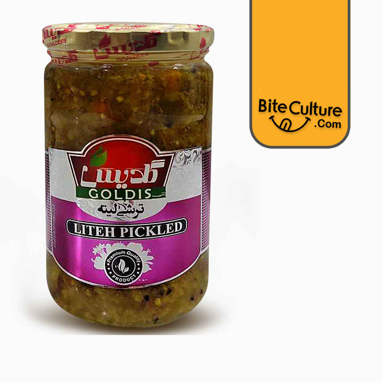 Goldis-Pickles Liteh 24 Oz 680 Gr