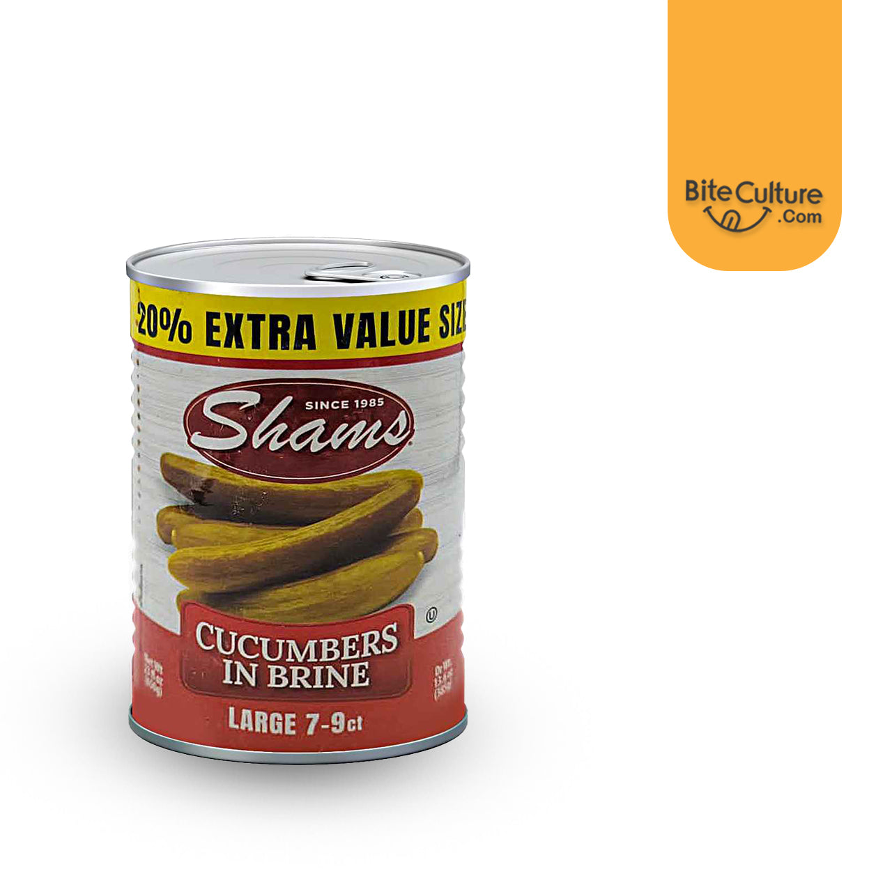 Shams-Cucumbers In Brine 7-9 large 385 Gr