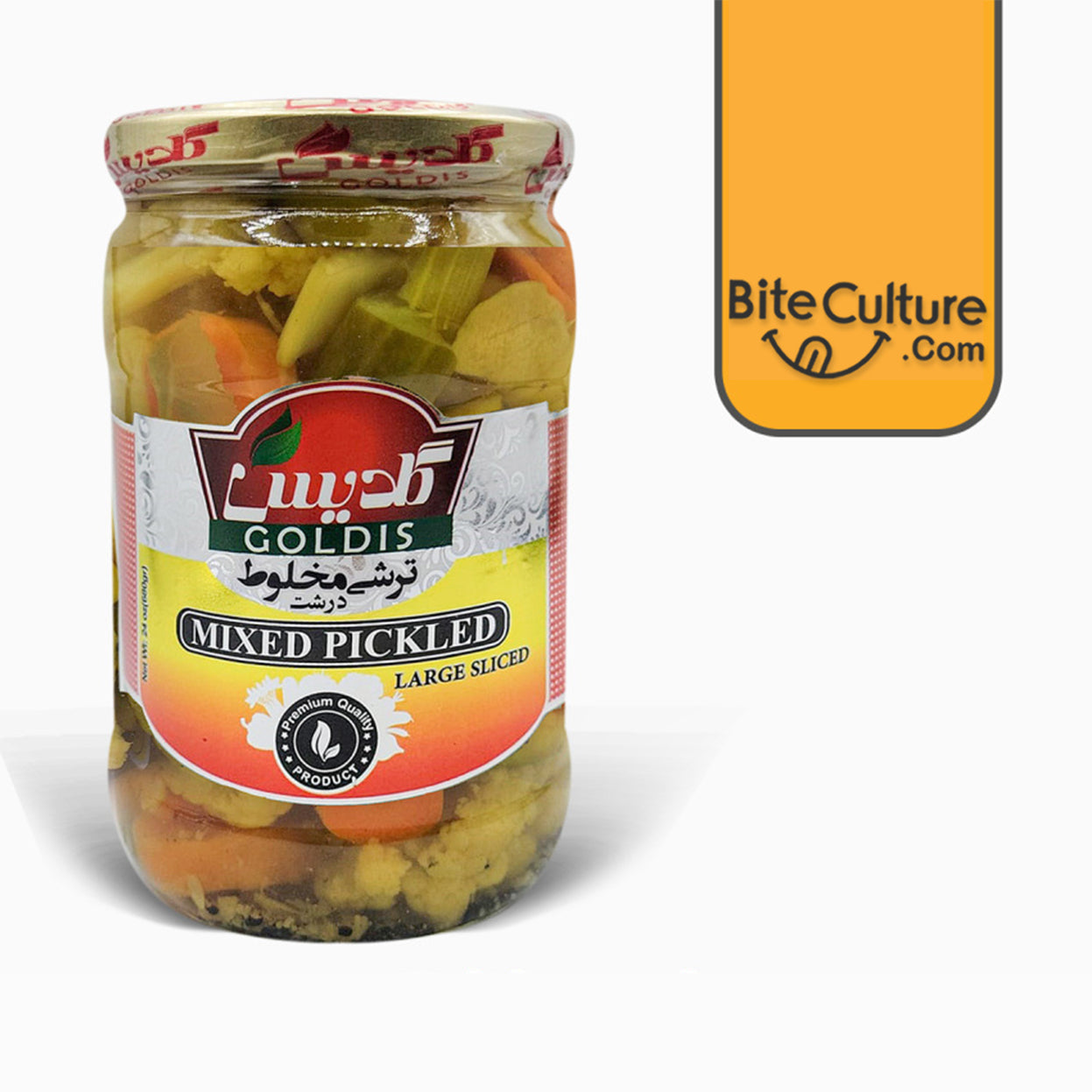 Goldis-Mixed Pickled Large 24 Oz 680 Gr
