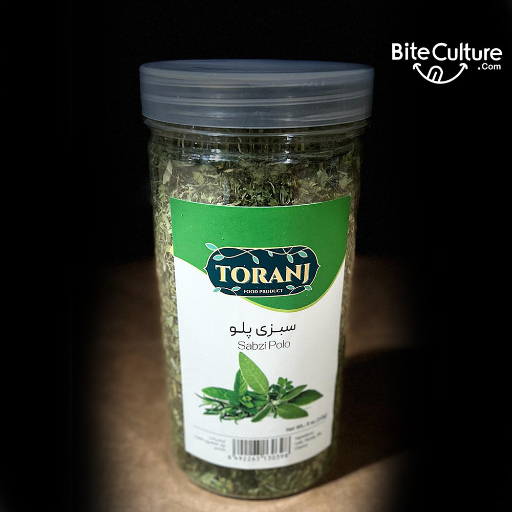 Toranj Dried Herb Polo Jar 140 g
