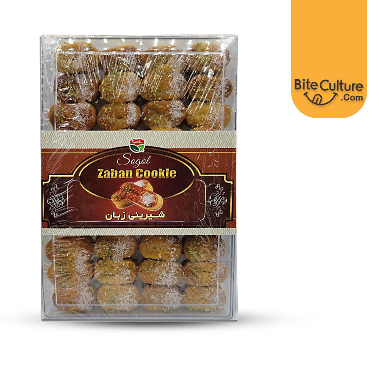 Sogol-Zaban cookie 350 Gr-Pack Of 24