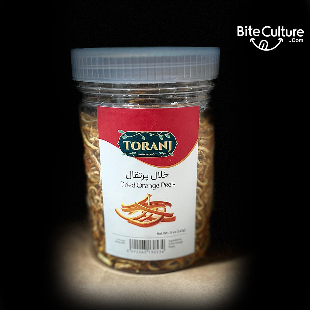 Toranj Dry Orange Peel Jar 5 oz