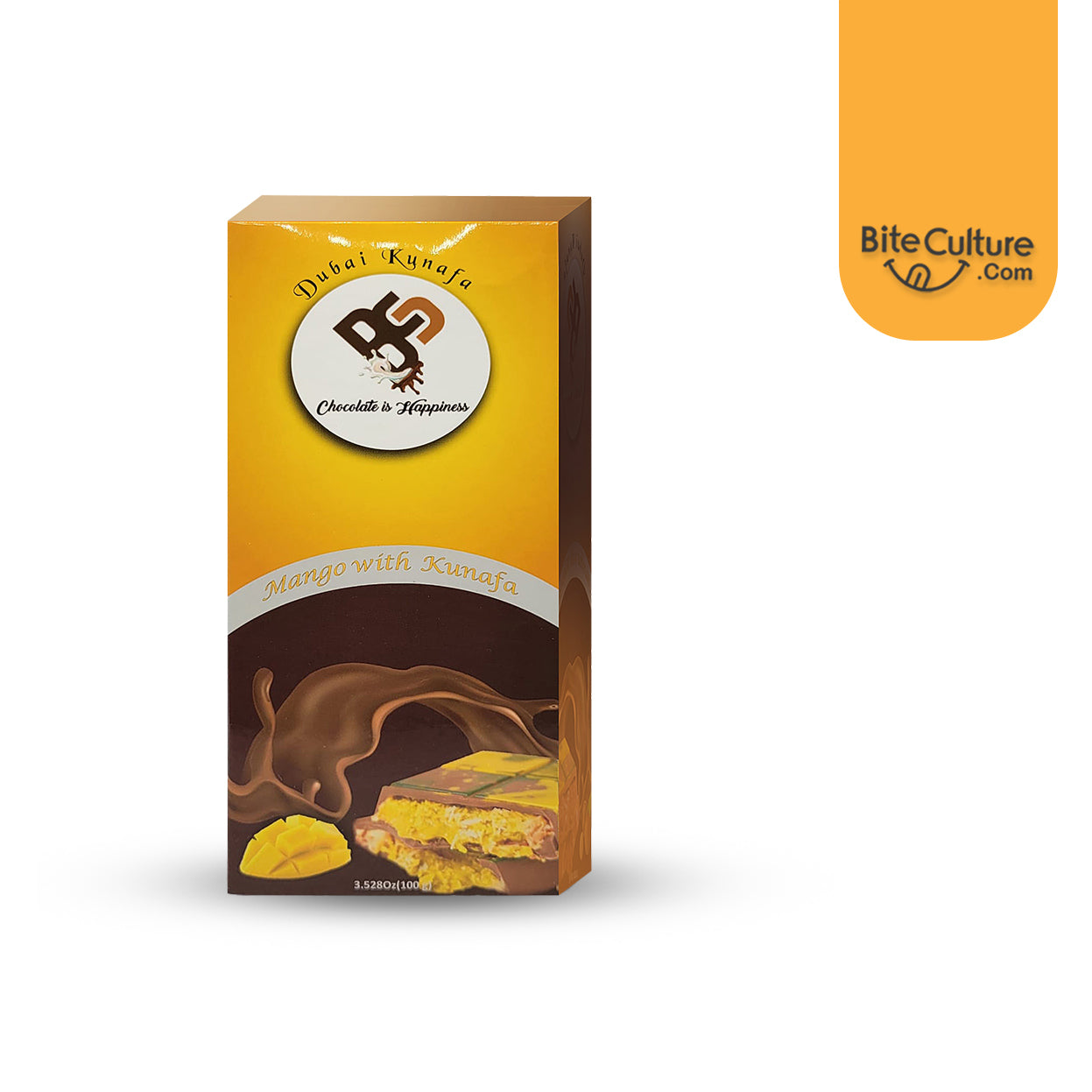 Dubai Kunafa-Chocolate Mango with Kunafa 3.5 0z 100 gr