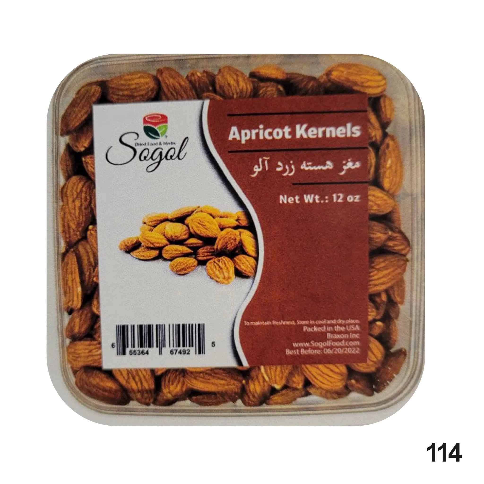 Sogol-Apricot Kernels Raw