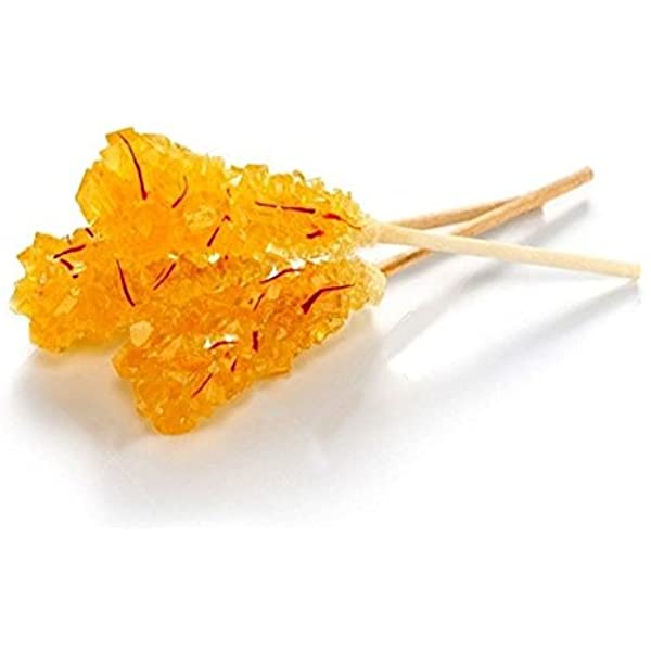 Sogol-Rock Candy-on a Stick-Saffron