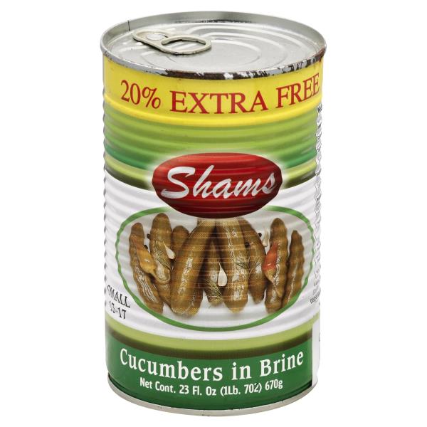 Shams-Cucumbers In Brine 7-9 large 650 gr